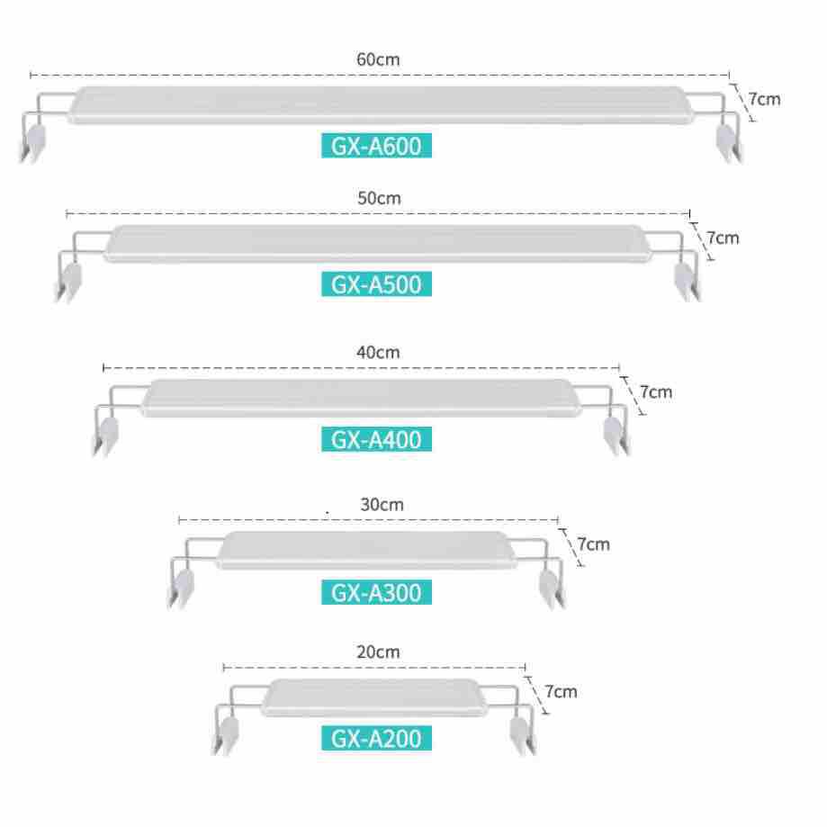 Đèn Led roxin thủy sinh  50cm