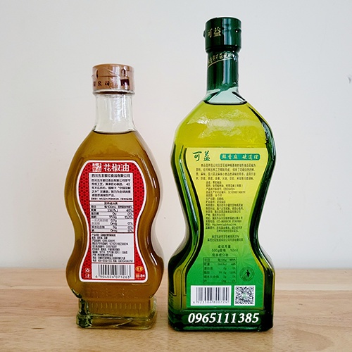DẦU HOA TIÊU XANH, ĐỎ 400ML/ Dầu Tê 400ml Tự Chọn