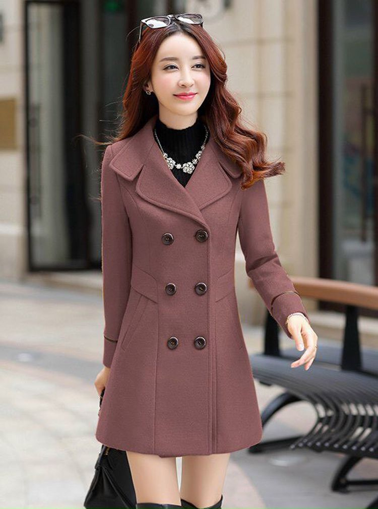 áo khoác dạ cổ vest cao cấp