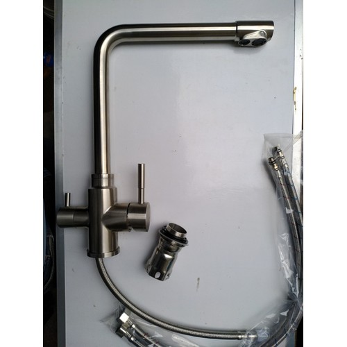 Vòi rửa bát 3 đường nước INOX 304