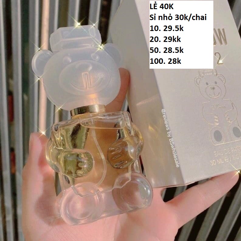 TKVT2153 - NƯỚC HOA GẤU VÀNG MOSCHINO CHAI 30ML