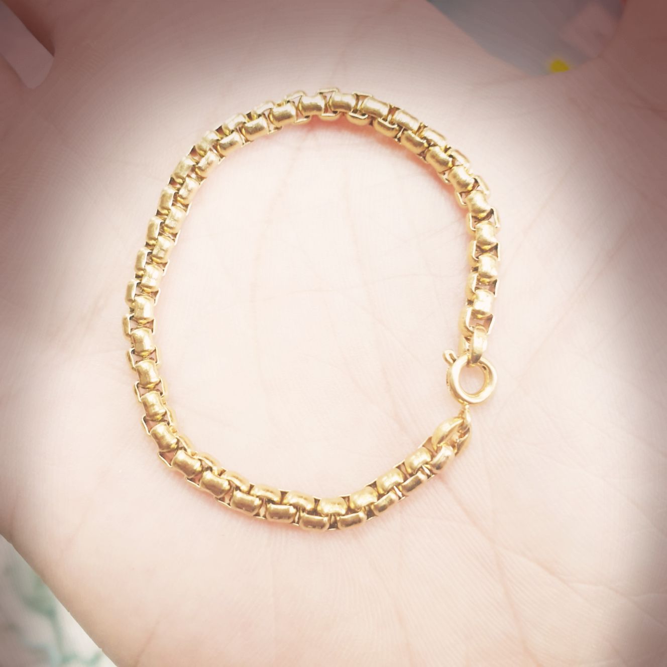 (Good bathroom long-lasting) premium 4mm square wrist bracelet-long service bathroom wash not Black 6