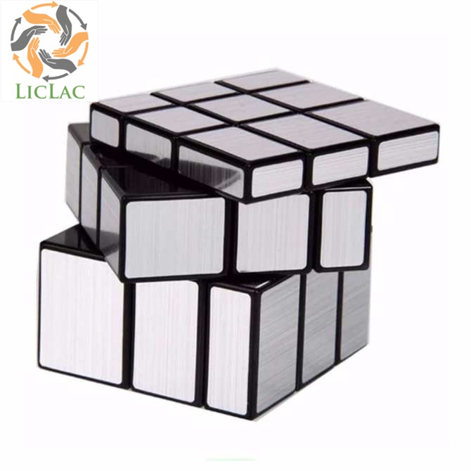 Đồ chơi Rubik Biến Thể Miror Gương Tốc Độ ( Màu Bạc ) - LICLAC
