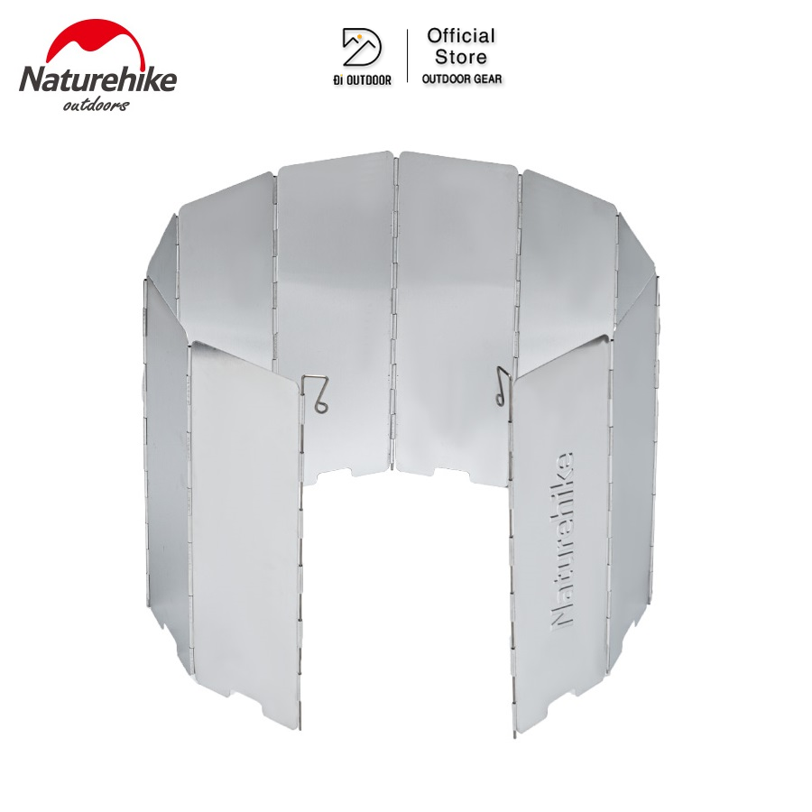 Tấm chắn gió bếp ga dã ngoại xếp gọn Naturehike 10 tấm NH20CJ008