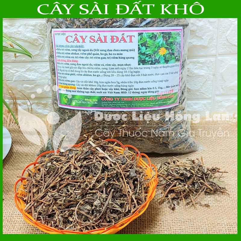 [FreeshipMAX] Dược liệu CÂY SÀI ĐẤT khô sạch đóng gói 500gram