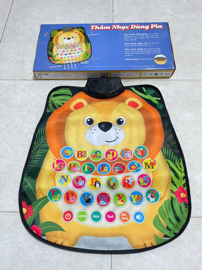 [HKMTH] Thảm nhạc dùng pin cho bé Hkm Enfa - KO KÈM PIN