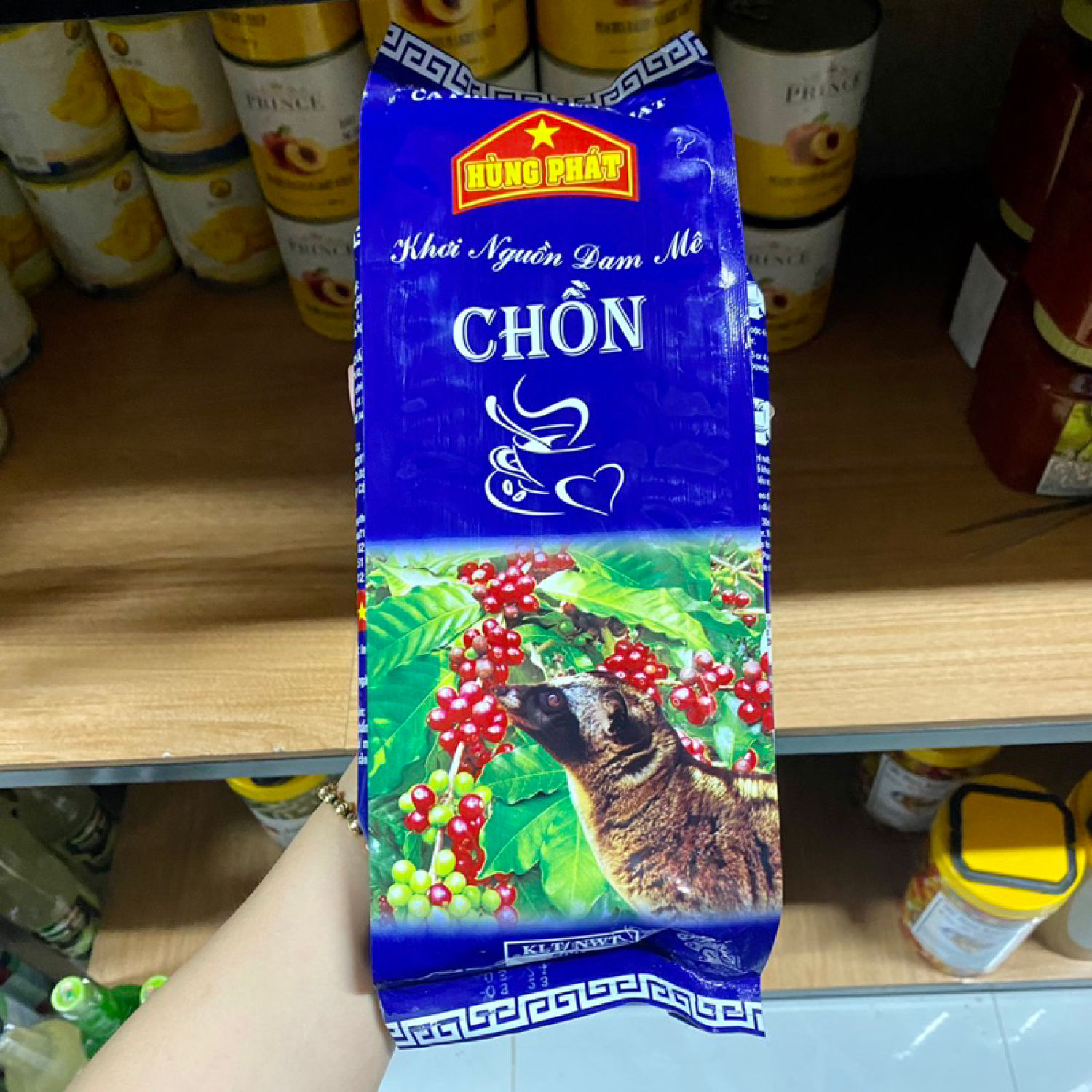 Cà Phê Chồn Hùng Phát Gói 500g
