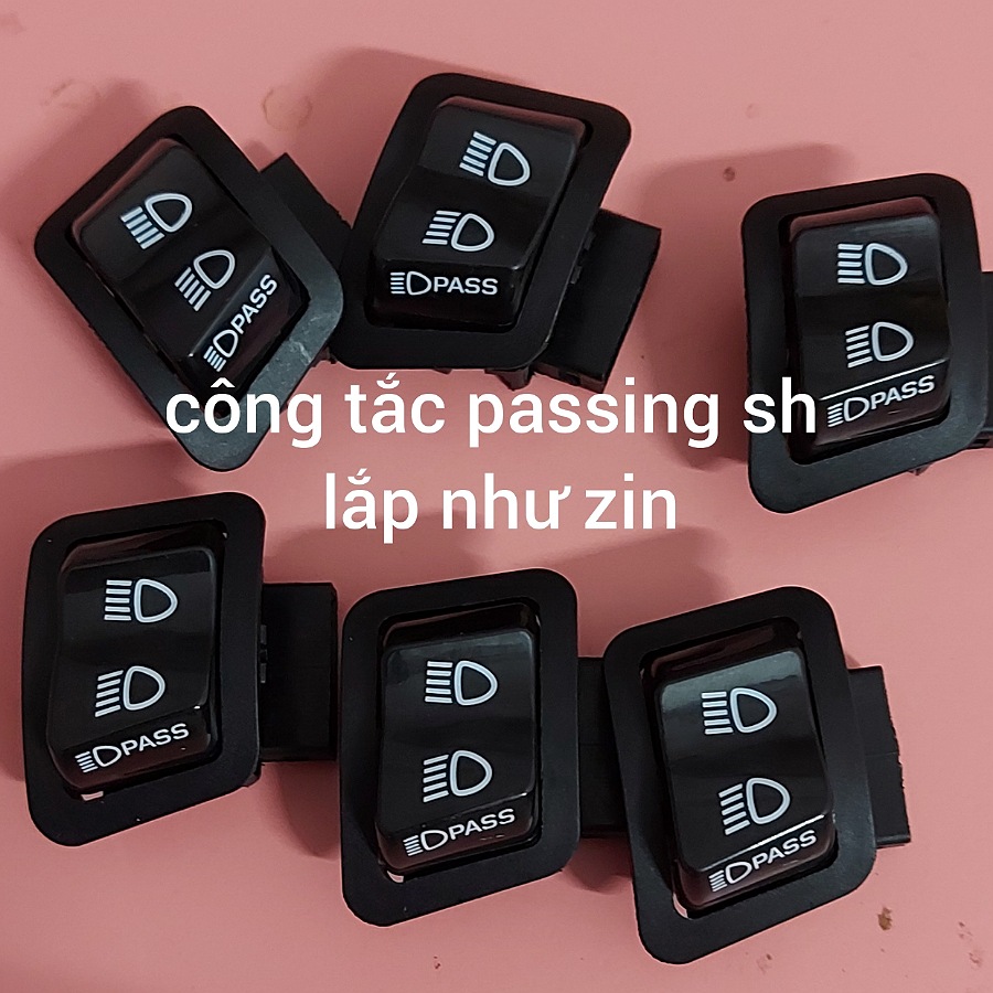 công tắc bật pha cos và nháy passing sh và dòng xe