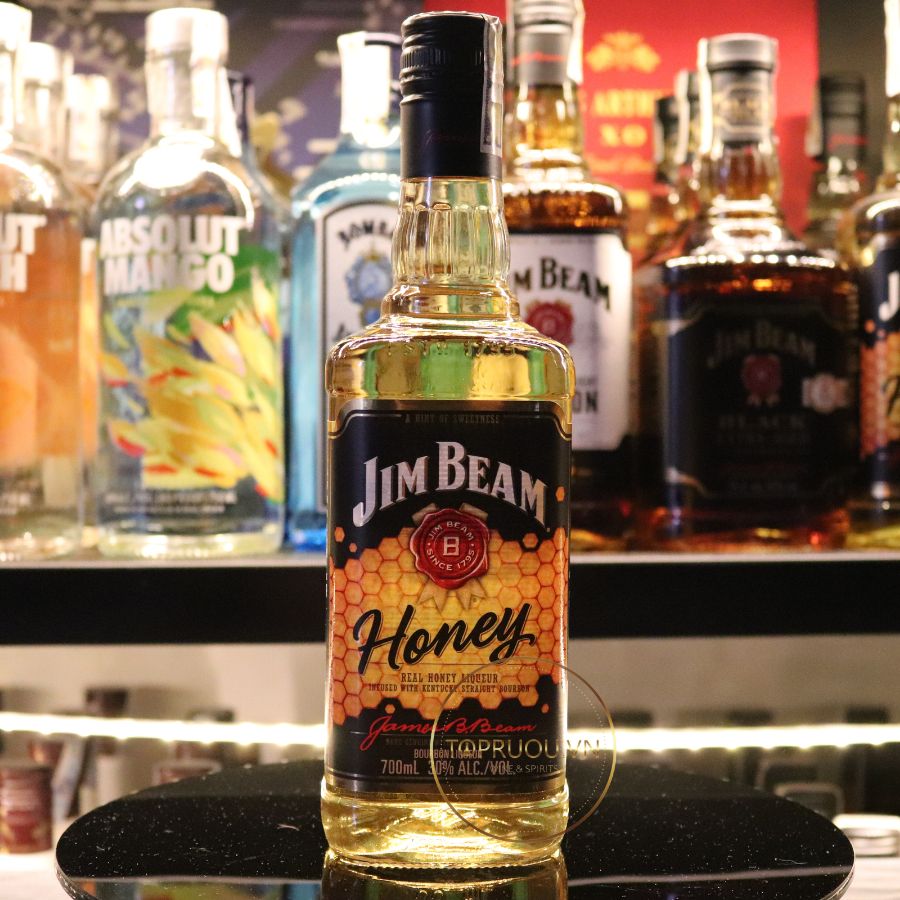 [TopRuouVietNam] Rượu Whisky Jim Beam Honey 700ml [Hàng Thật]
