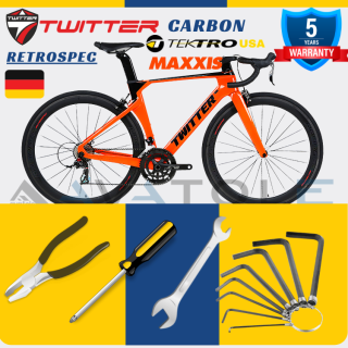 Xe đạp đua Twitter R5, Khung sườn sợi Carbon Mô-Đun cao Aero thumbnail