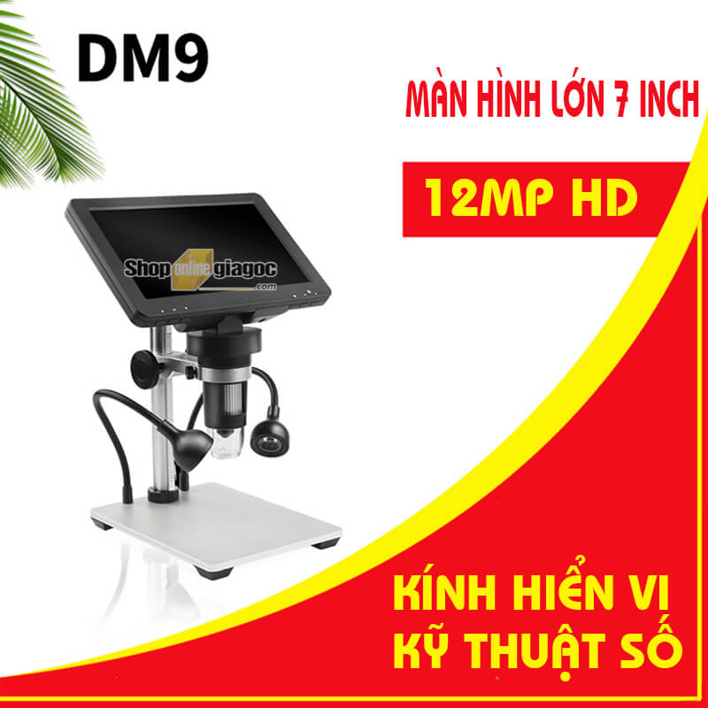 Kính hiển vi 1200x màn hình 7 inch dm9