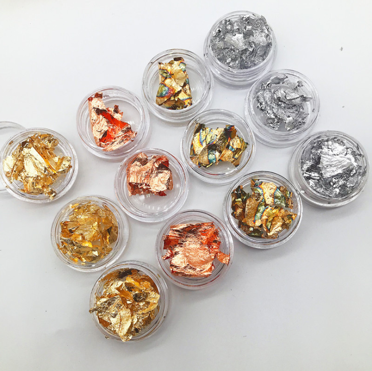 [HCM]Set giấy bạc trang trí móng