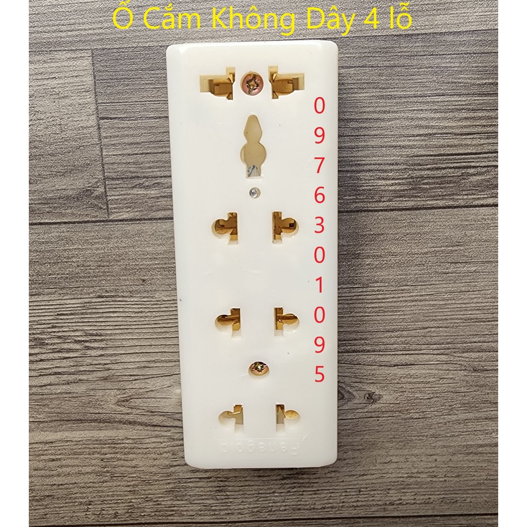 Ổ Cắm Không Dây Giá Rẻ 2/3/4 lỗ