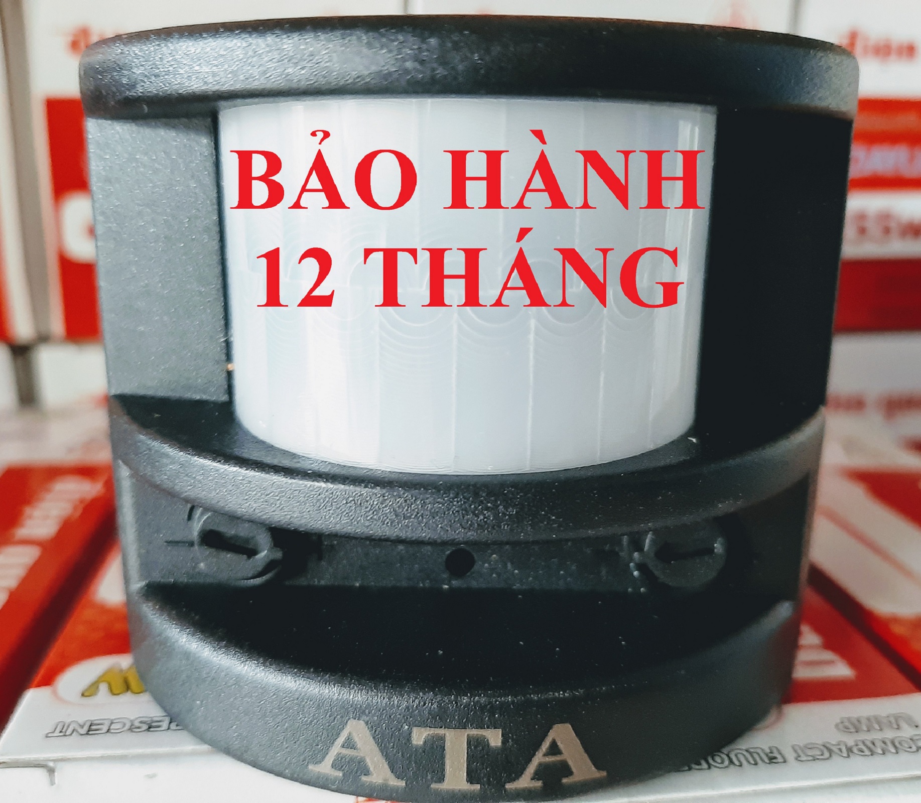 Chuông Báo Động Chống Trộm Hồng Ngoại ATA 06C Đen