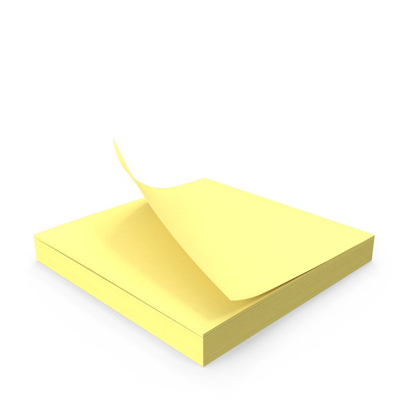 6 xấp giấy note vàng 3x2 (75x50mm)