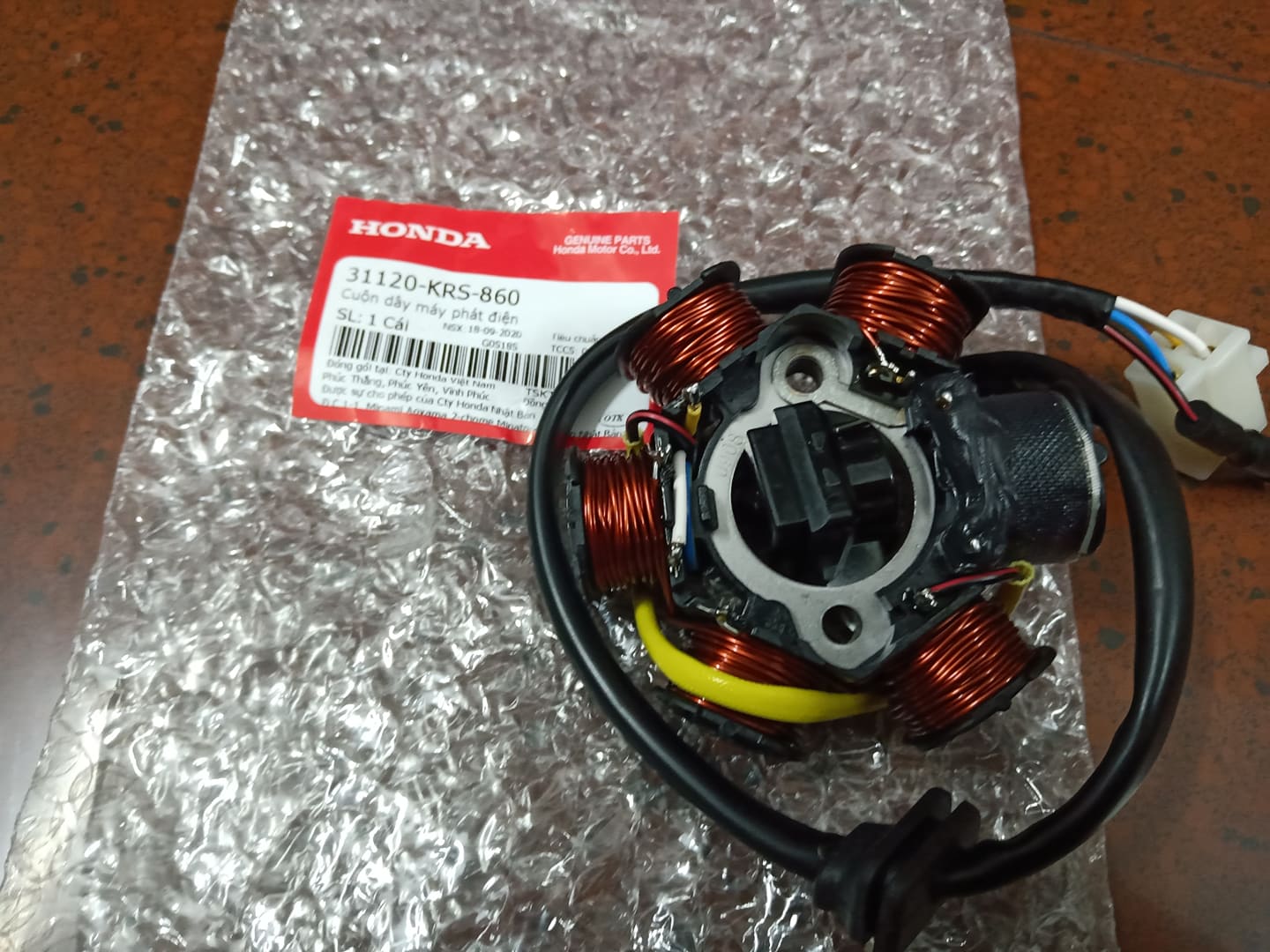 MÂM LỬA HONDA WAVE ALPHA 100 / FUTURE 1 / WAVE THÁI / RS 100 ZIN