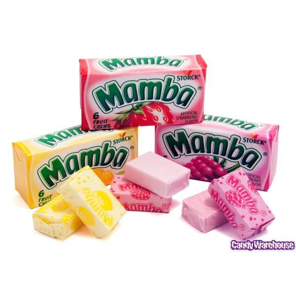 Kẹo mềm Trái cây Guma Mamba thanh 106g