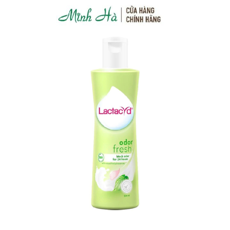 Dung dịch vệ sinh phụ nữ ngày dài tươi mát Lactacyd Odor Fresh nhập khẩu