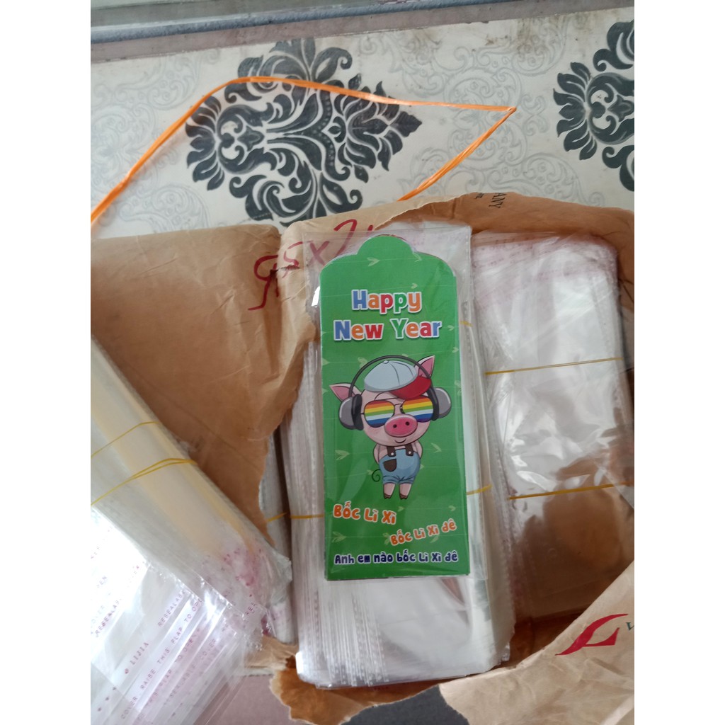 Túi Đựng Bao Lì Xì 100Gr (70 - 75 Túi) - hazo