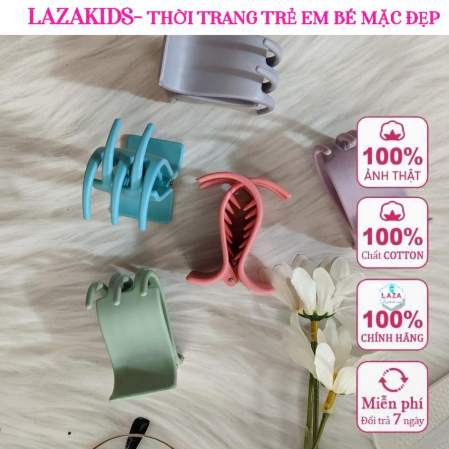 Set 12 kẹp càng cua 5 răng HÀN QUỐC   nhám mix 6 màu cao cấp ĐẸP XINH HOTTRENDS 2022 ALADIN SHOP TRẺ EM