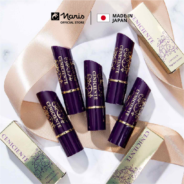 Son lì mịn môi lâu phai Naris CNC New Smooth Long Lasting Lipstick 3g