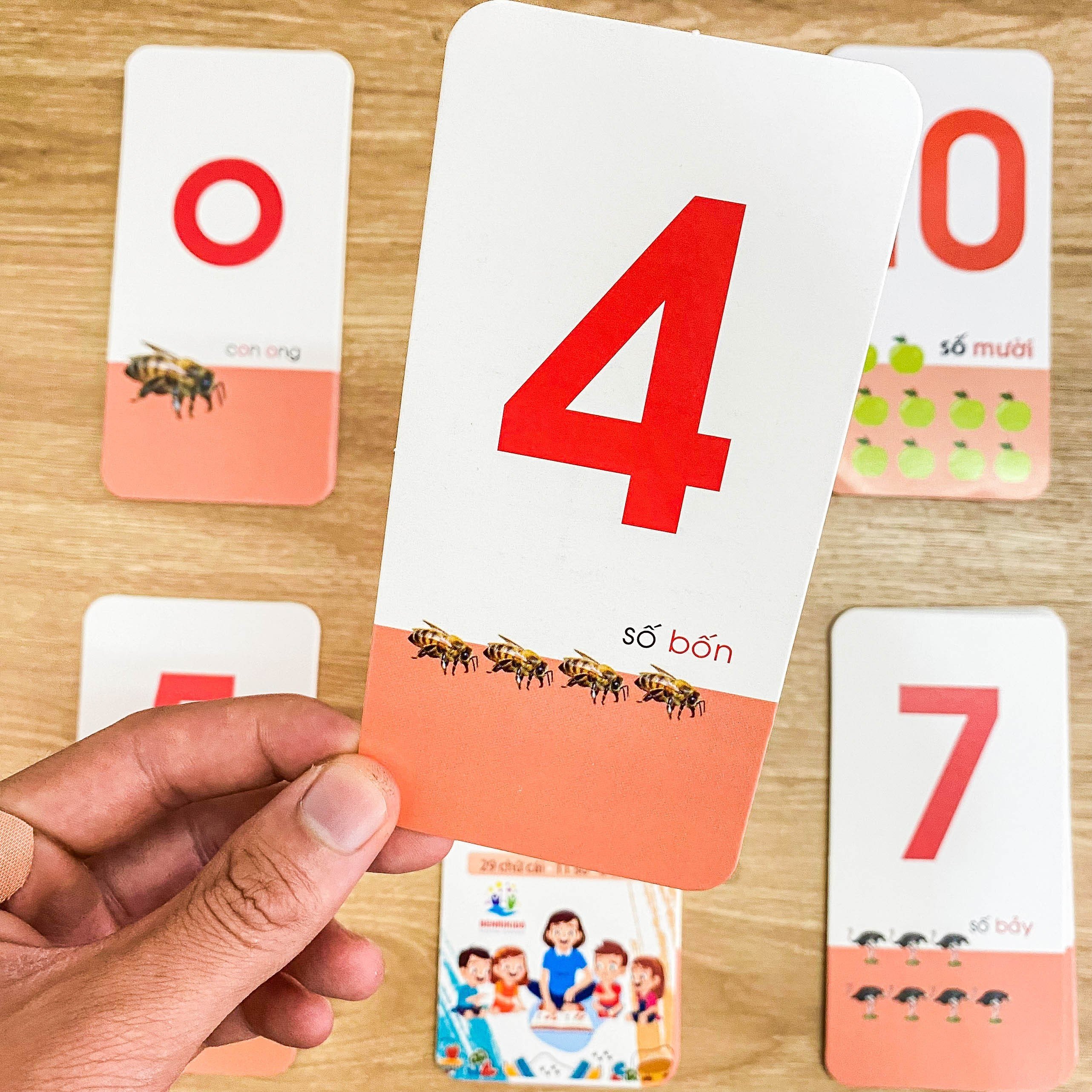 42 Thẻ Flashcard, Thẻ Học Thông Minh Giúp Con Phát Triển Ngôn Ngữ Ngay Từ Bé