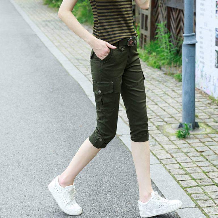 Sét lính quần kaki áo cotton cao cấp