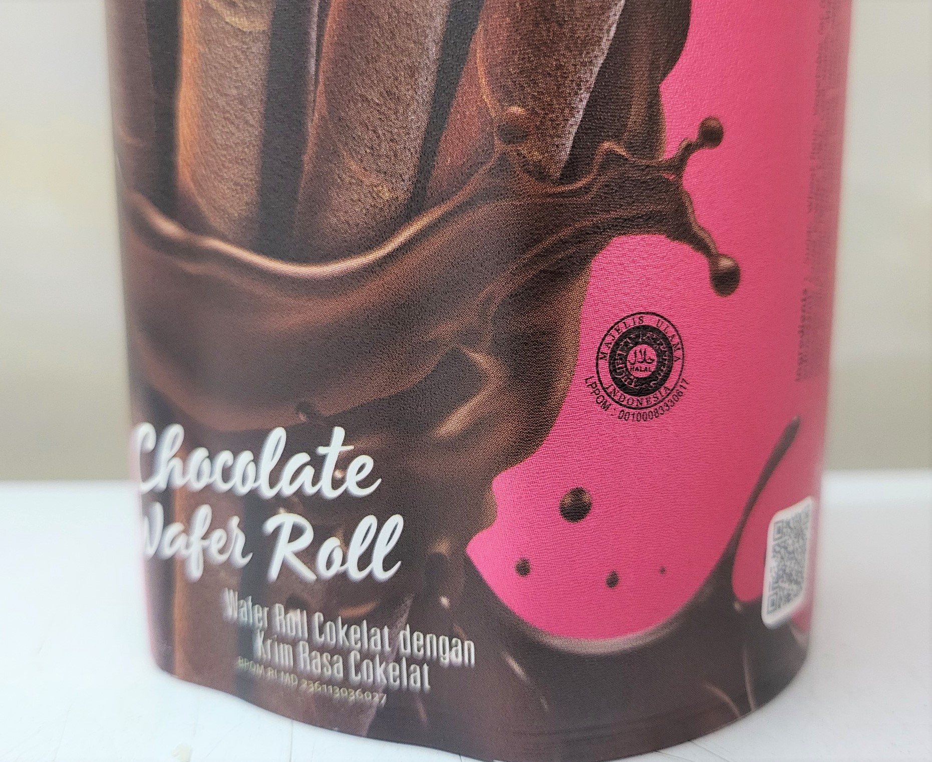 [Hộp HỒNG 250g] BÁNH QUẾ SÔ CÔ LA Majorico [Indonesia] KOKOLA Chocolate Wafer Roll (halal)