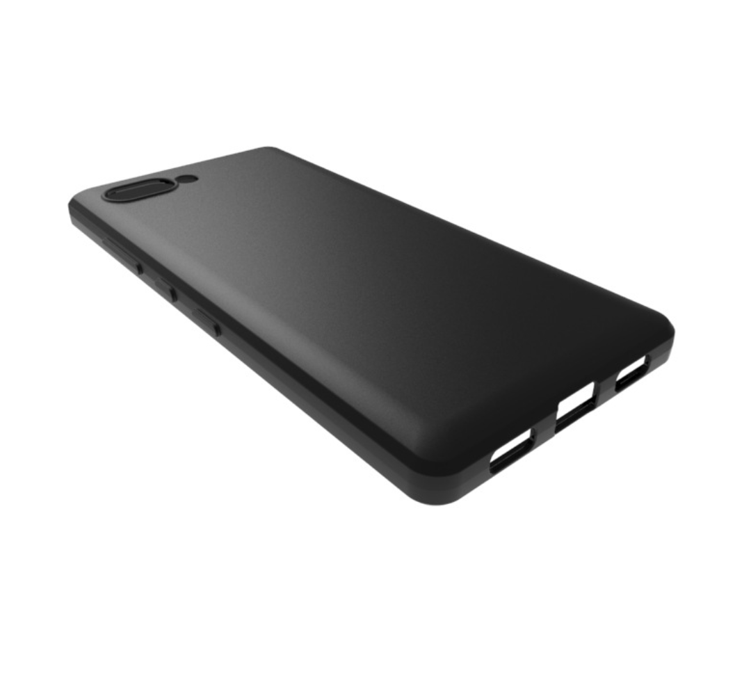 Ốp Lưng Blackberry Key2 Dẻo Màu Đen