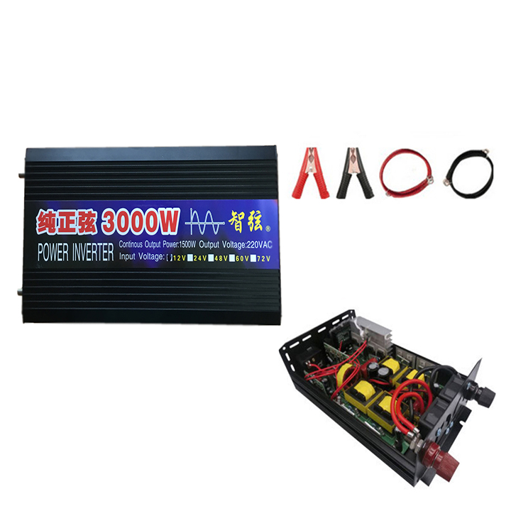 Kich điện Sin chuẩn 24v lên 220v 3000W