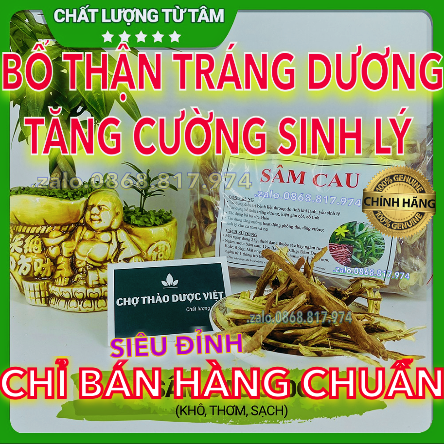 SÂM CAU RỪNG KHÔ VIP KHẮC-TINH-LIỆT-DƯƠNG +YẾU-SINH-LÝ-BỔ-THẬN-TRÁNG-DƯƠNG- KIỆN GÂN CỐT -CỐ-TINH -BỒI BỔ SỨC KHỎE -SUY NHƯỢC SCC 1 [ BÁN CHẠY I ]