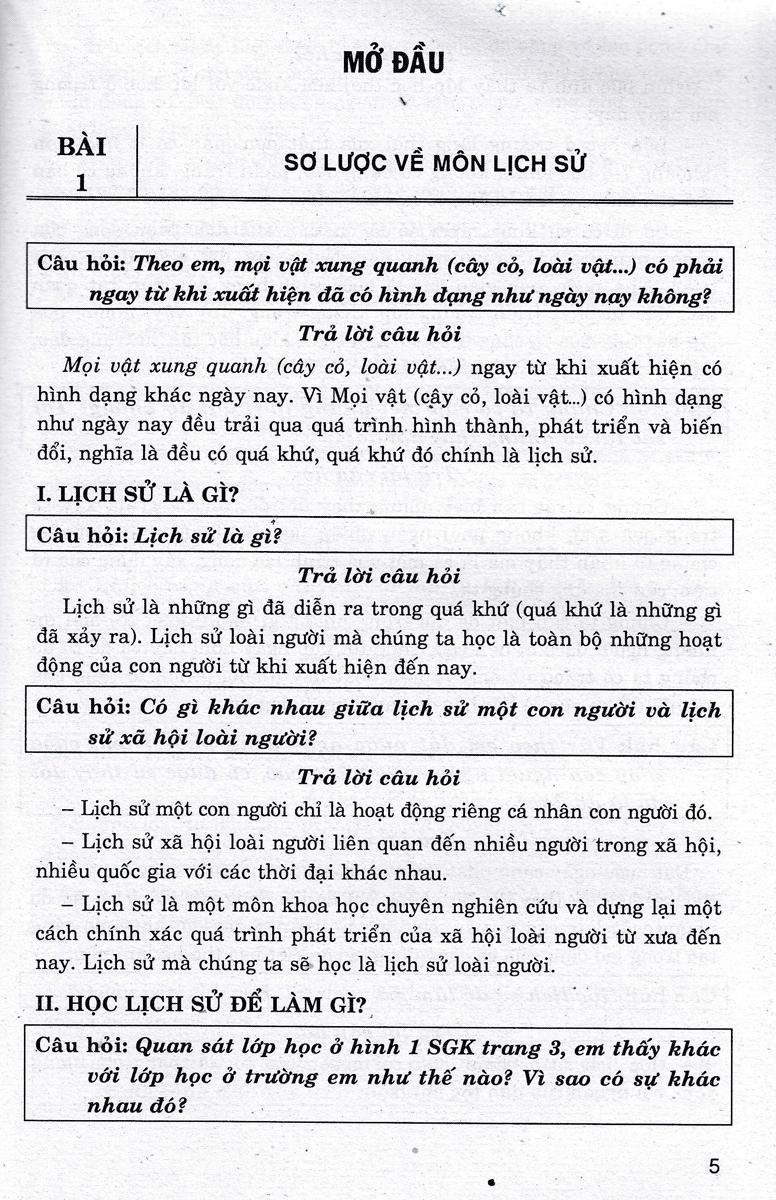 Học Tốt Lịch Sử 6