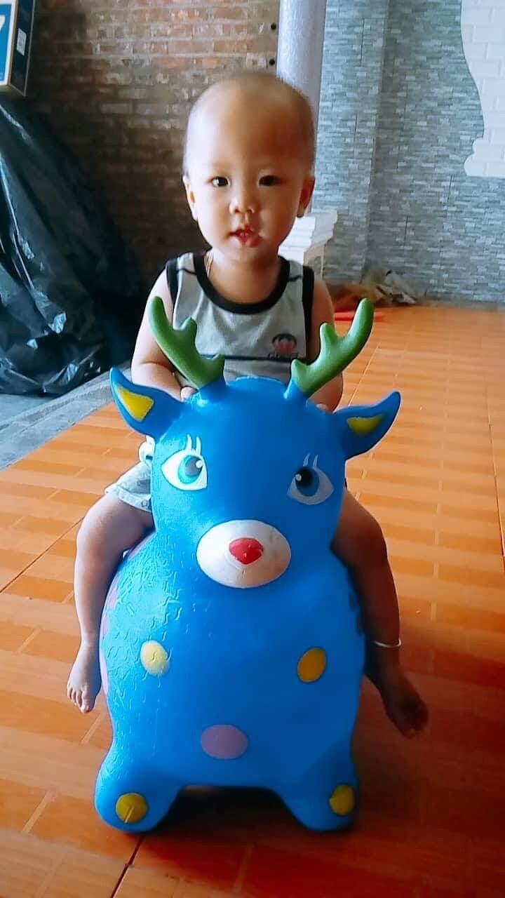 Thú nhún hình hươu cho bé