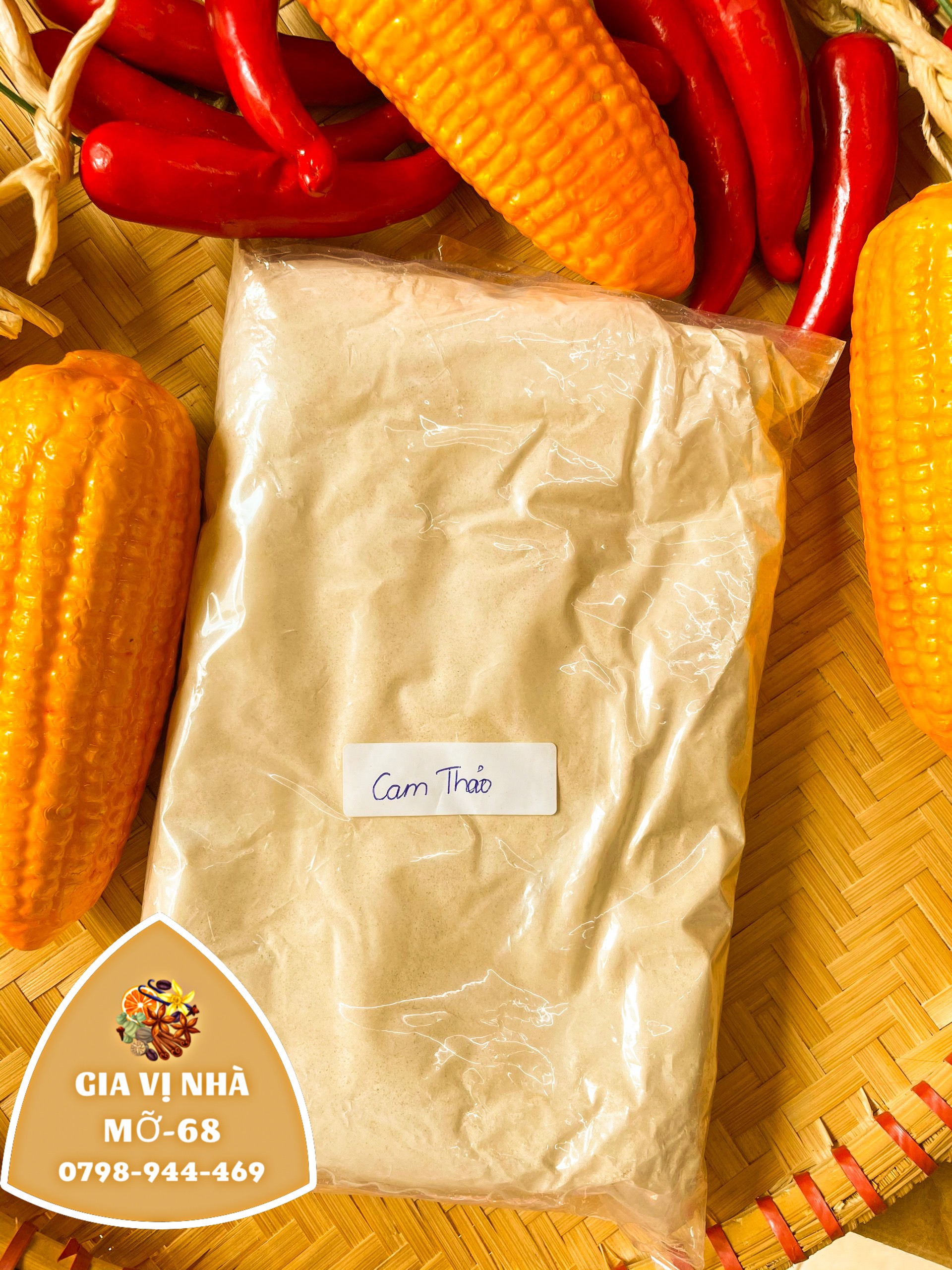Bột cam thảo -100gr