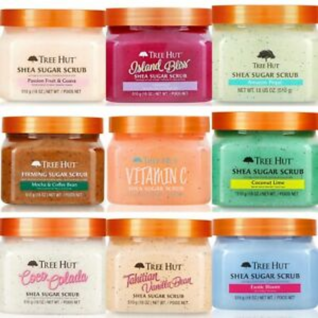 [HCM][Đủ Mùi-Đủ Size] Tẩy Tế Bào Da Toàn Thân Tree Hut Shea Sugar Scrub