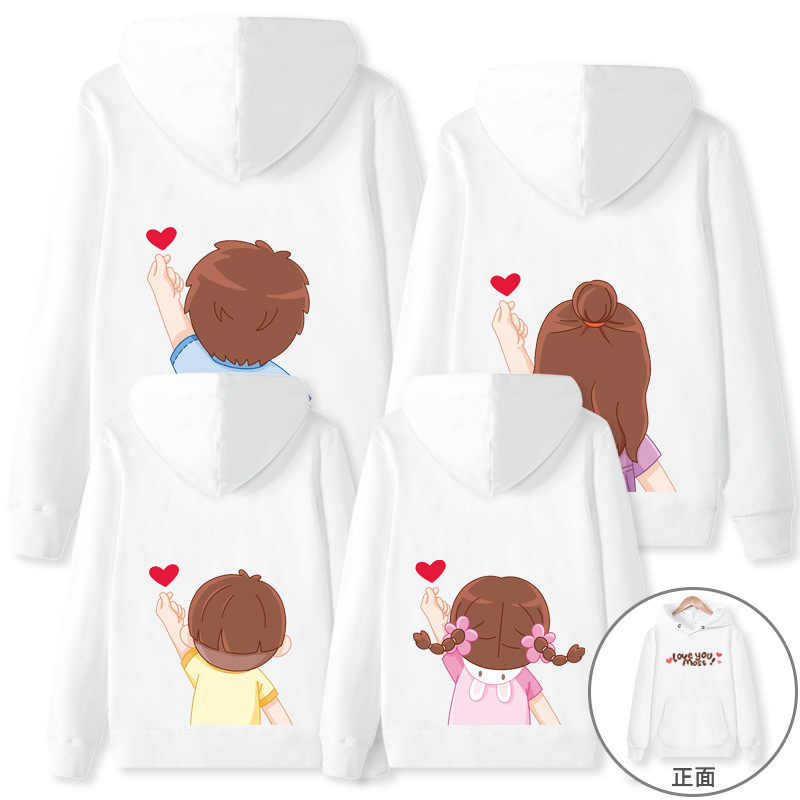 [HCM]sĩ áo HOODIE NỈ DÀI TAY gia đình 3/4/5 người chất đẹp đủ size từ 5-90 kí [giá đăng 1 áo]