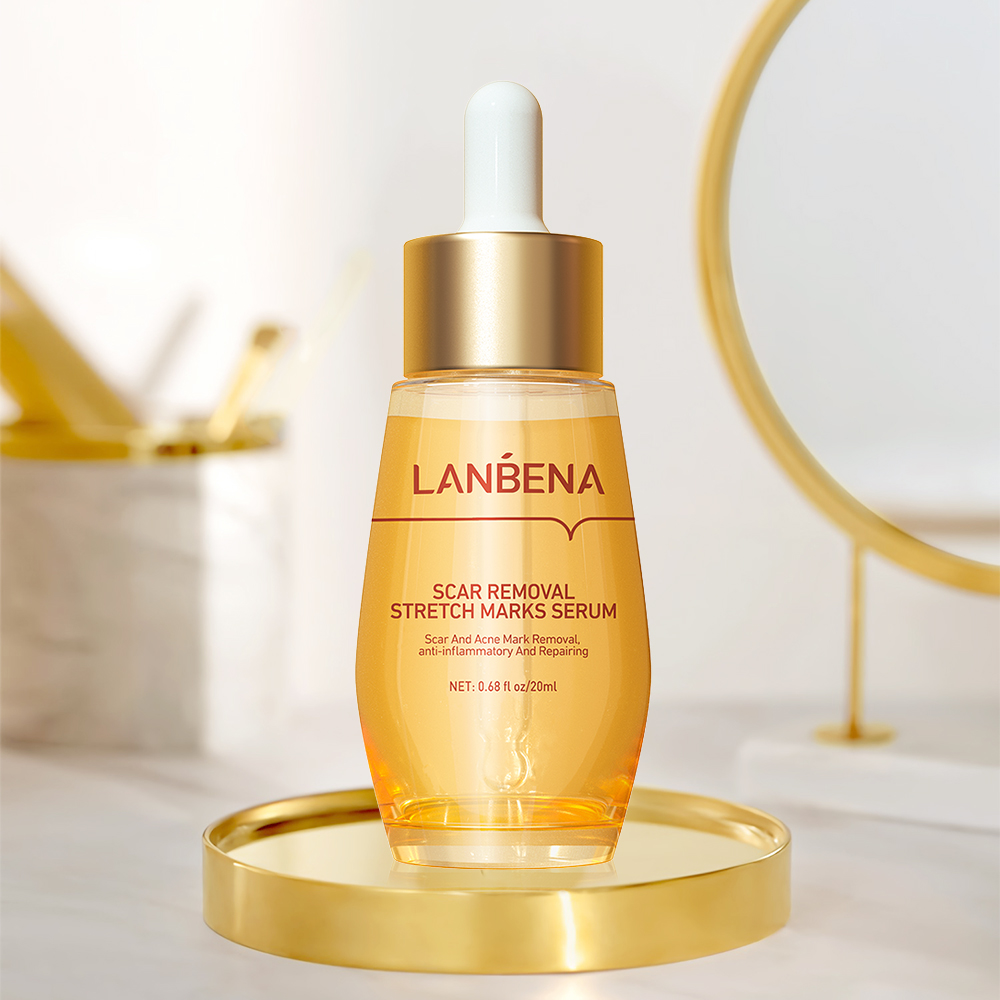 lanbena Serum xóa sẹo mụn Xóa vết rạn da Chống các vết thâm và sẹo Kem làm trắng da Chăm sóc da
