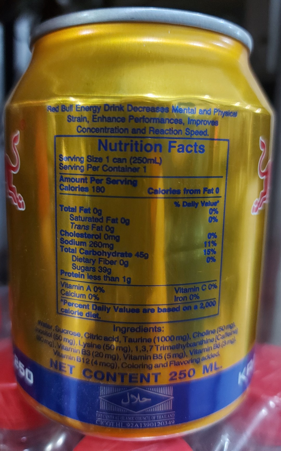 Bò Húc Thái REDBULL (1 lóc 6 lon )