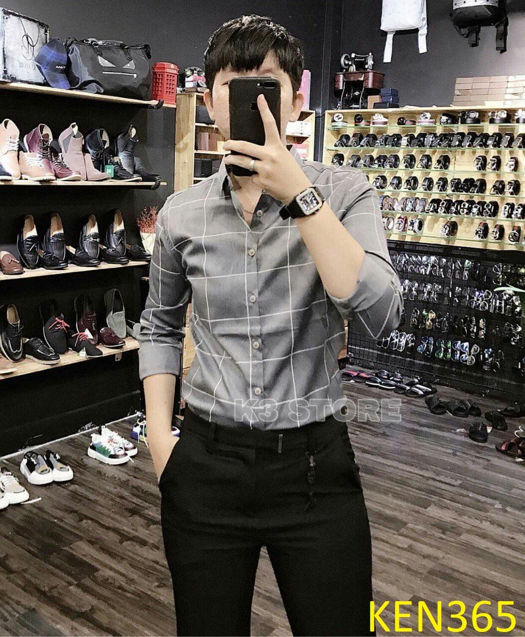 [HCM]ÁO SƠ MI NAM THIẾT KẾ PHÙ HỢP CHO MỌI LỨA TUỔI