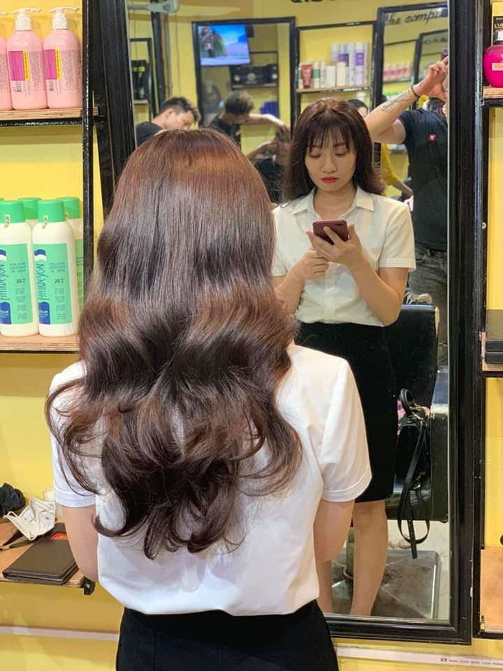 SET NHUỘM  TÓC MÀU NÂU CARAMEL (KÈM OXI TRỢ NHUỘM)