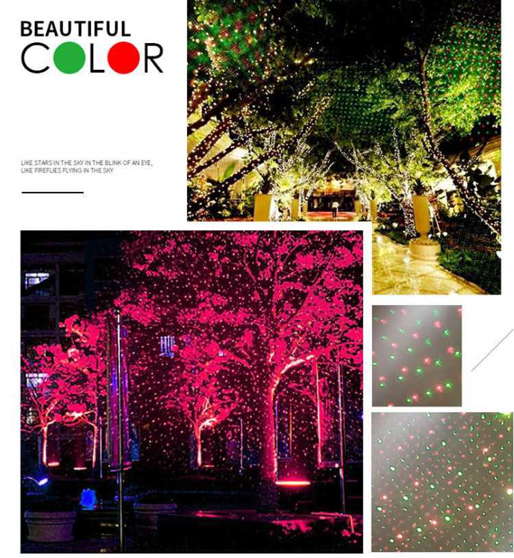 [FREESHIP MAX 15K][HCM]Đèn trang trí tết Laser Light (Màu Đen)