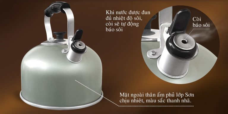 Ấm nấu nước reo 5L Kim Hằng