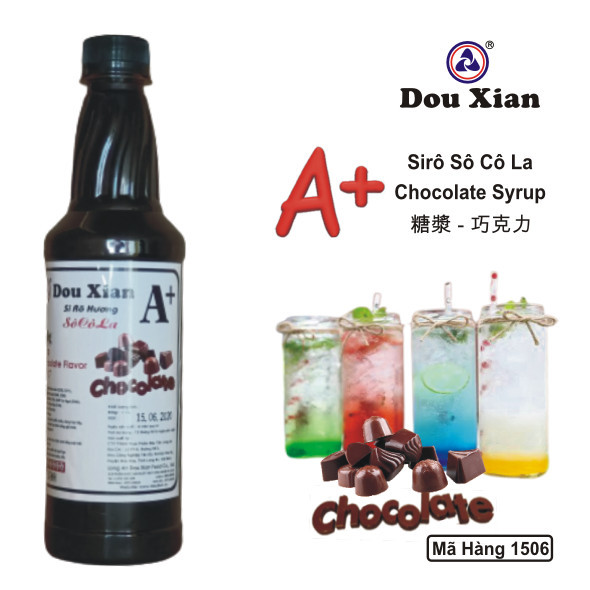 Siro A+ Douxian chai 500ml - Đủ hương vị