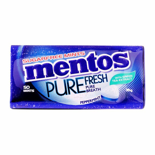 [Siêu thị WinMart] - MENTOS Kẹo Ngậm K.Đg Trà Xanh 35g