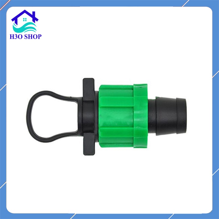 Bịt ống tưới nhỏ giọt dẹp 16mm, đầu bít cuối đường ống hệ thống tưới nhỏ giọt
