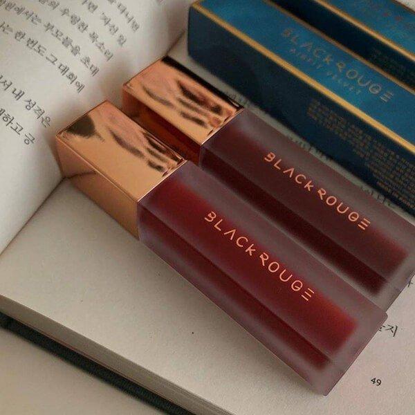 [HCM]Son Kem Lì Black Rouge chính hãng Air Fit Velvet Tint Ver 5: BAM + Ver 6 Blueming Garden bền màu độ bám cao không gây hiện tượng khô môi