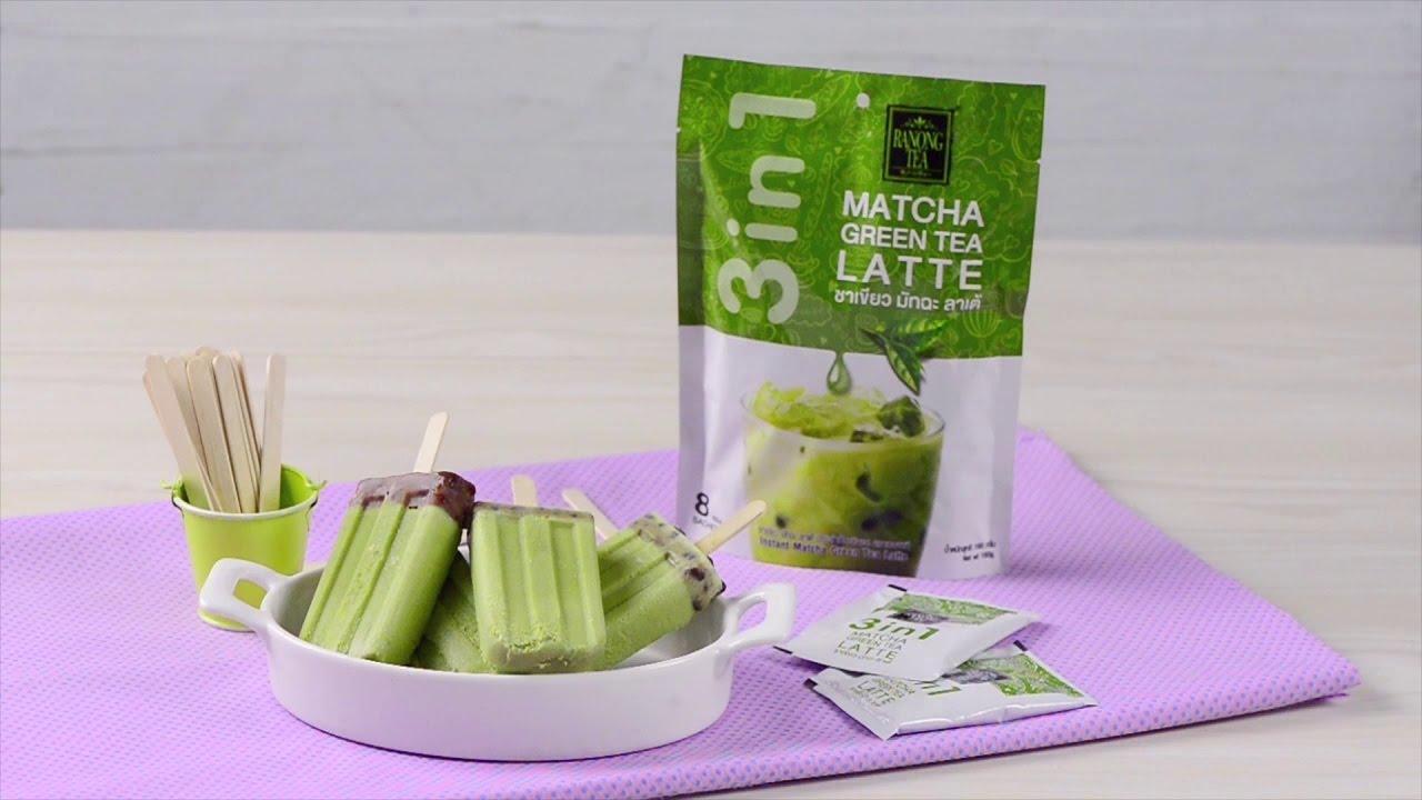 Trà Xanh Matcha Latte 3in1 (8 Gói) Ranong Tea Thái Lan