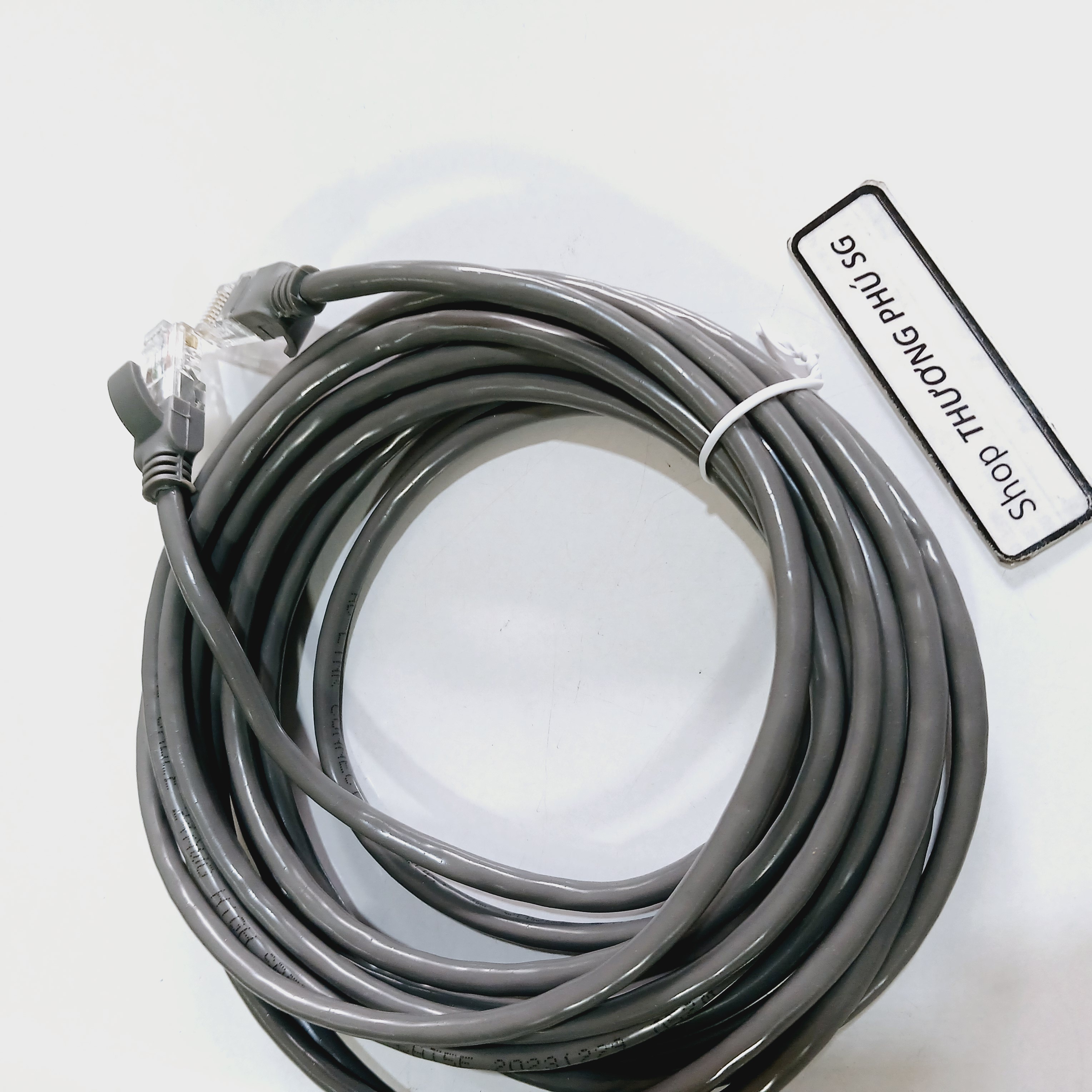 Cáp mạng 5m / 10m / 15m / 20m / 25m / 30m (Cable Lan CAT 5E, đầu đúc)