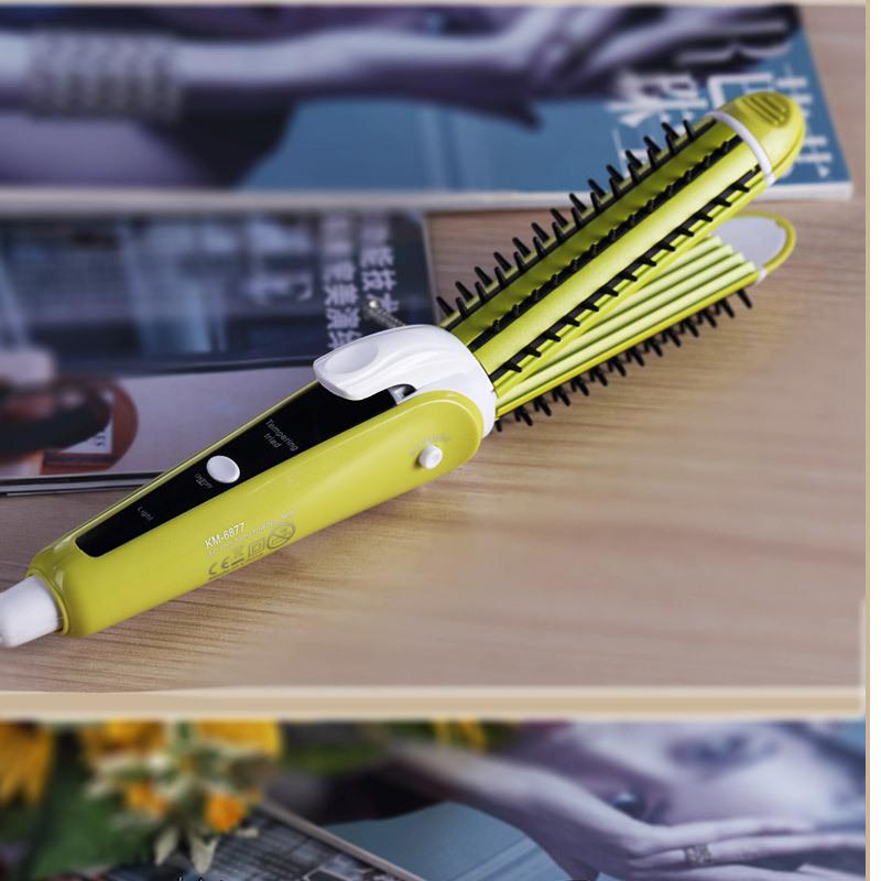 Máy uốn tóc 3 in 1 mức nhiệt KEMEI 6877