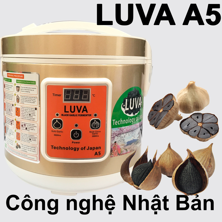 [ FREESHIP Toàn quốc ] Nồi làm tỏi đen LUVA A5